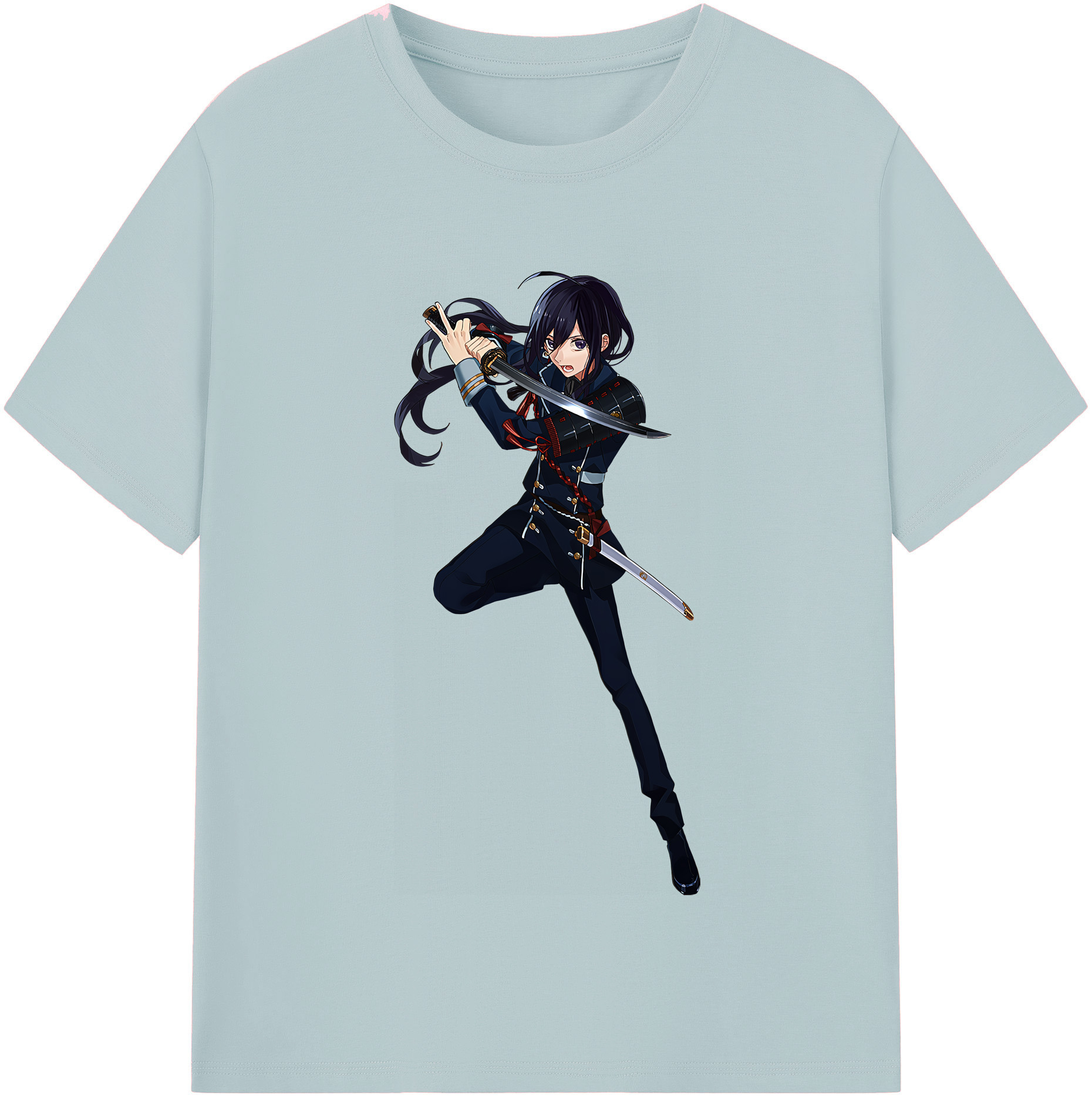 （画像用） 刀剣乱舞 Touken Ranbu 綿100％半袖Tシャツ（フロントプリント）